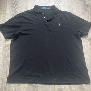 Polo Ralph Lauren Classic Black Polo Shirt Size XL